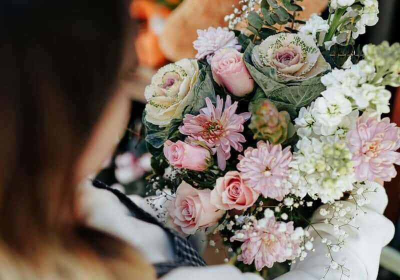 Flowers-teddy-bear